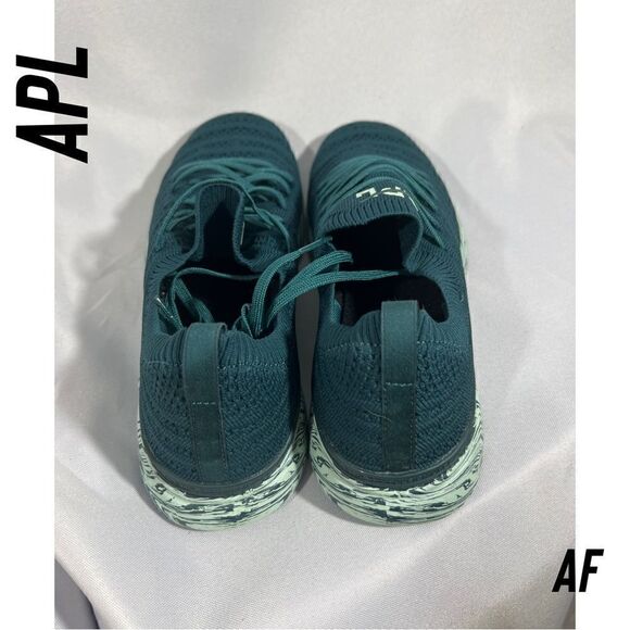 APL TECHLOOM WAVE RUNNER SNEAKERS IN TEAL NEW SIZE 10 - Picture 3 of 8